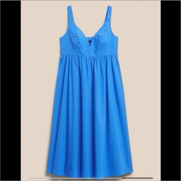 Banana Republic Dresses & Skirts - Banana Republic Vibrant Blue Midi Dress